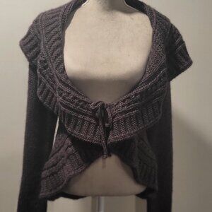 Made in Italy Elsamanda Knitwear Cardigan Size M, Soft Purple (Never Worn)